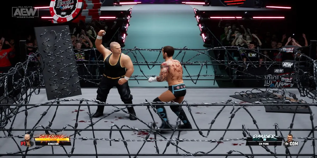 Changer manuellement votre cible dans AEW Fight Forever