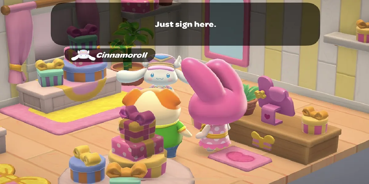 Catch Bugs in Hello Kitty Island Adventure