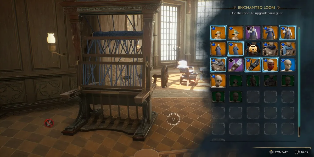 How to upgrade gear in Hogwarts Legacy