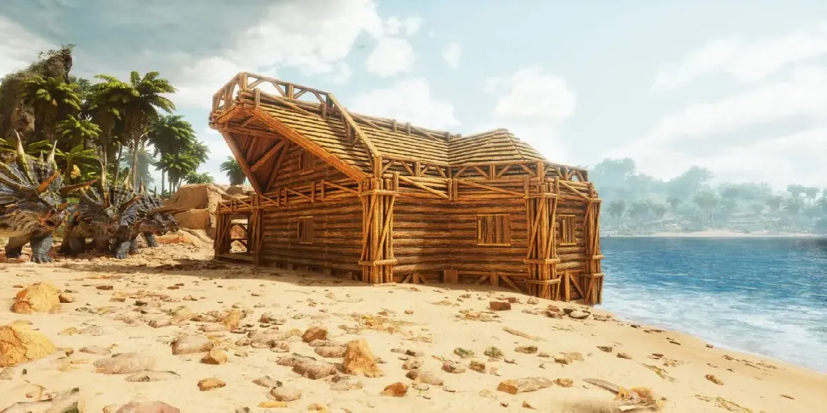 fabricar un pico de piedra en Ark Survival Ascended