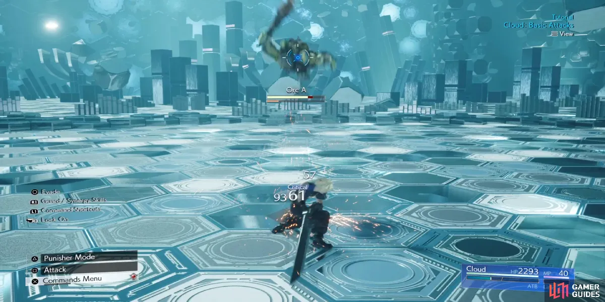 reach enemies in the air in FF7 Rebirth