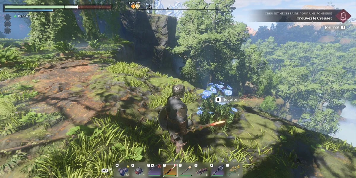 obtenez du verre et des éclats de verre dans Enshrouded