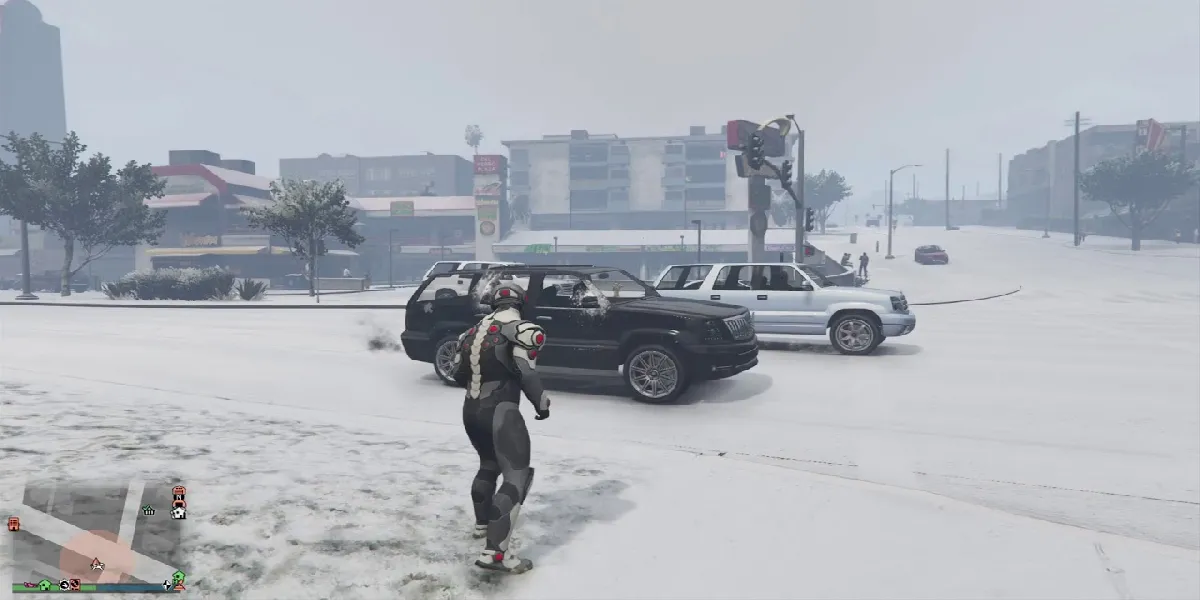 Cómo lanzar bolas de nieve en GTA Online