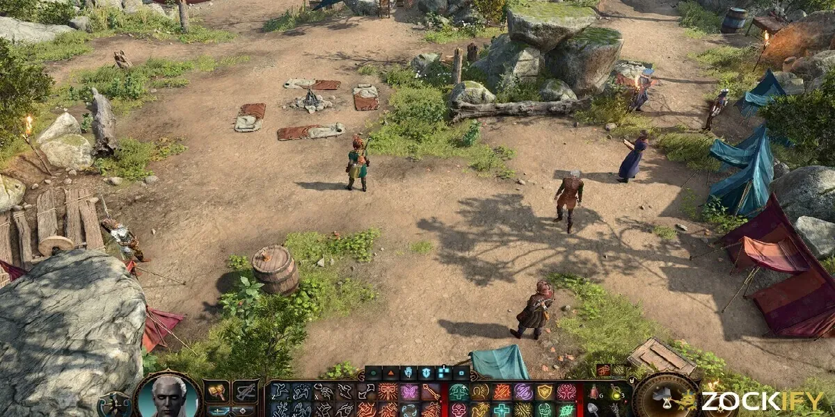 Ouvrez la porte sinistre du palais de Cazador dans BG3