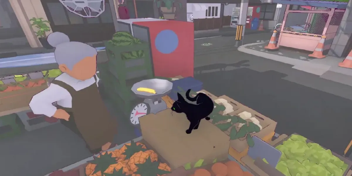 How to get unstuck outside the map in Little Kitty, Big City