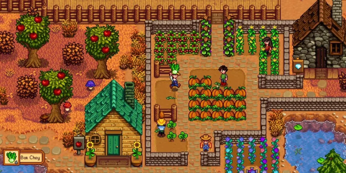 Fange einen Woodskip in Stardew Valley
