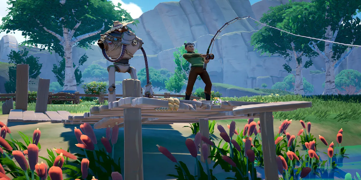 Herstellung von Kupferbarren in Palia