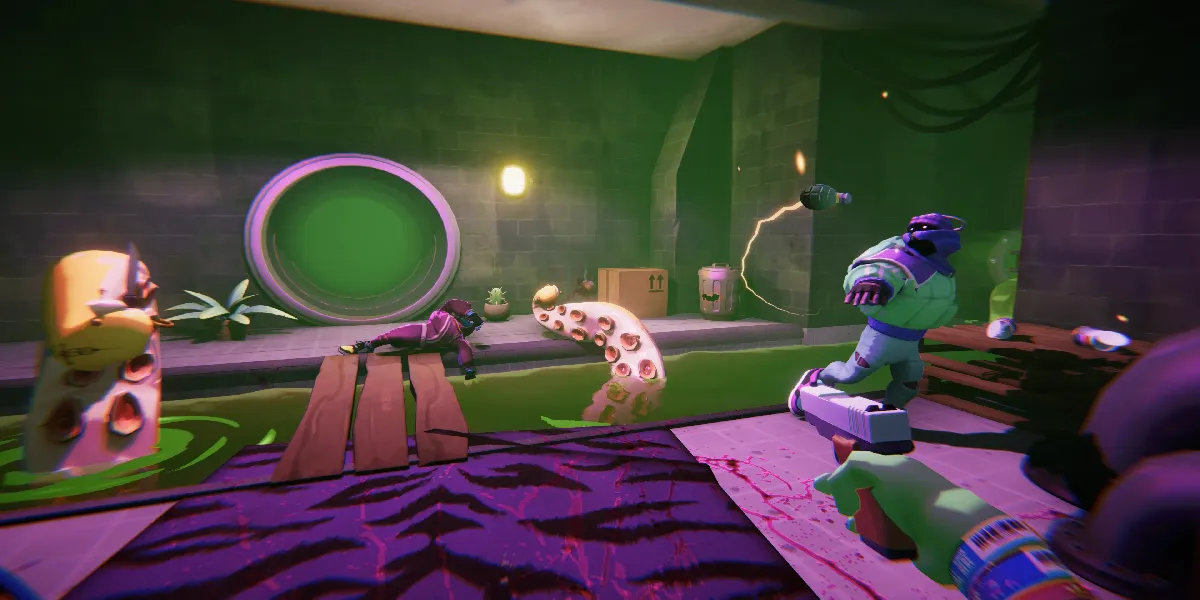 Find the Hotline Miami Reference in Anger Foot