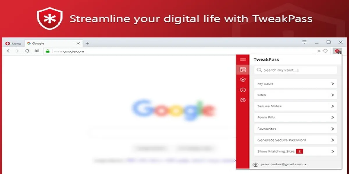 Cómo habilitar la extensión del navegador web Tweakpass