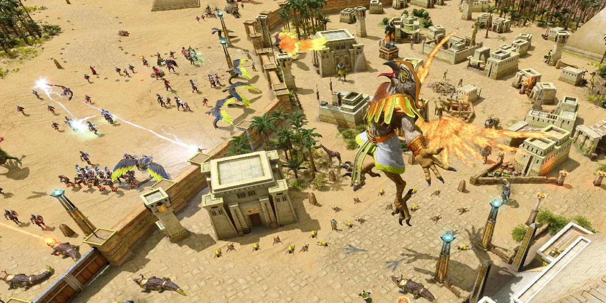 Age of Mythology Retold: How to Rotate Buildings