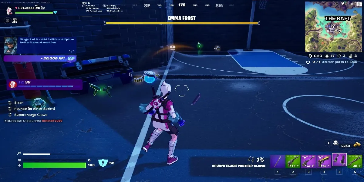 Fortnite: How To Get & Deliver Parts to Shuri