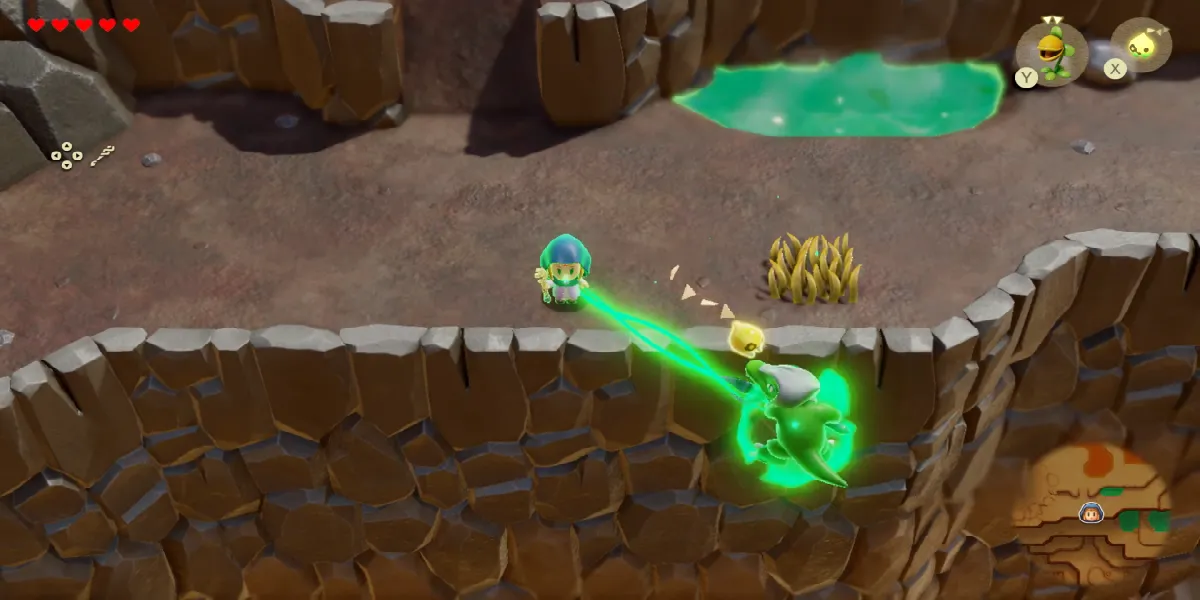 Zelda Echoes of Wisdom : Une faille dans le désert Gerudo