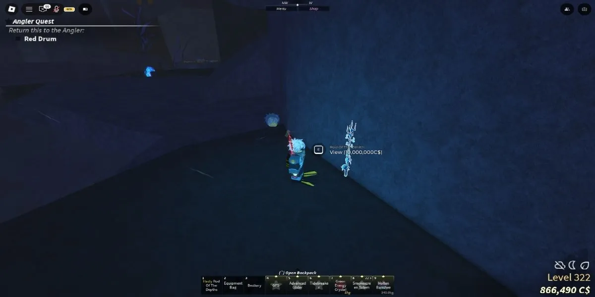 Fisch: How to get the Rod of the Zenith