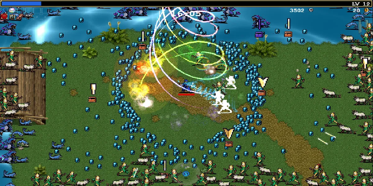 Luminaire Foscari in Vampire Survivors Tides of the Foscari