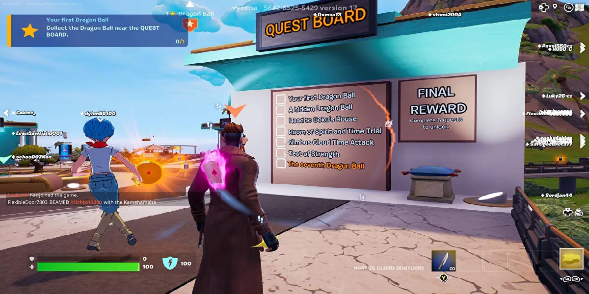 How to Get the Gohan Beast Spray in Fortnite