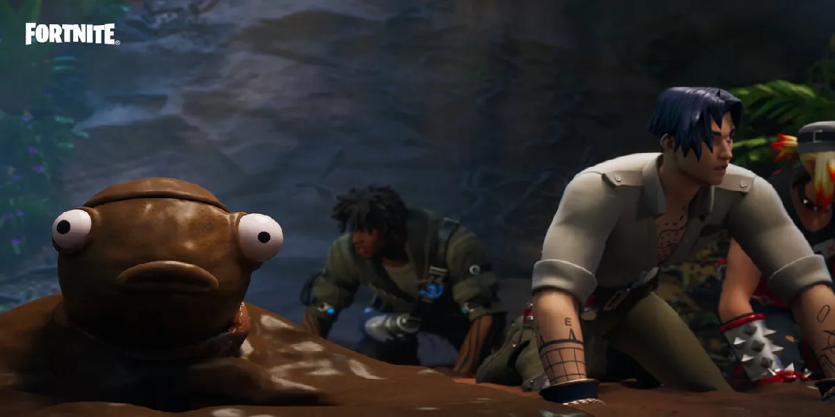 Get Covered in Mud With Thermal DMR in Fortnite