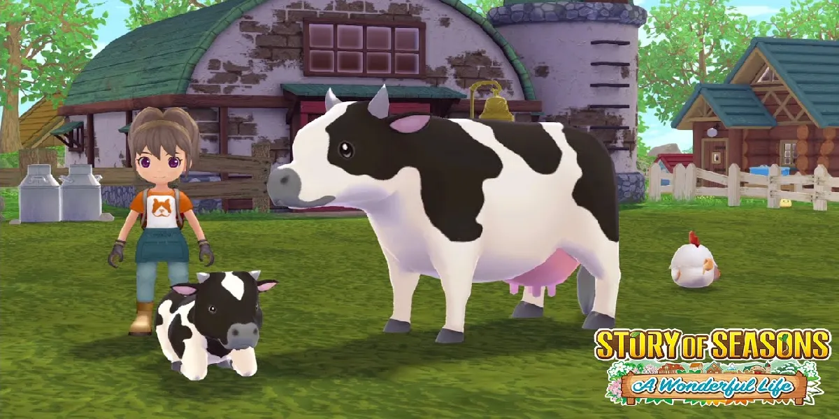 Feed the Dog in Story of Seasons: A Wonderful Life