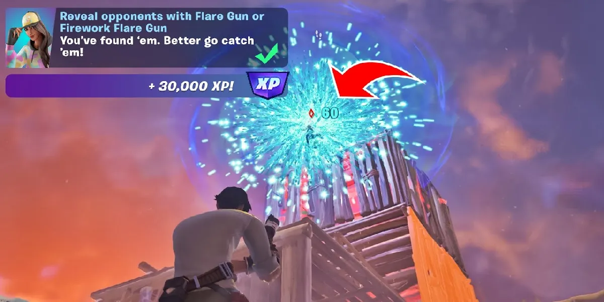 Révéler des adversaires avec des fusées éclairantes ou