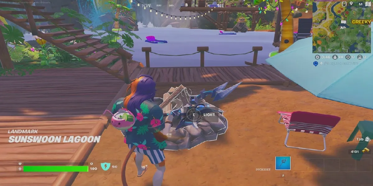 dissimulation dans les 30 secondes dans Fortnite