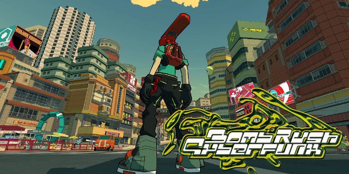 utilizar taxis en Bomb Rush Cyberfunk