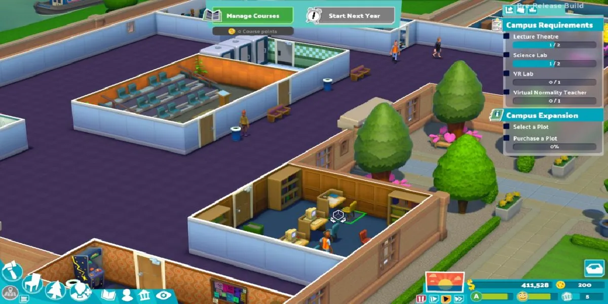 Rotar elementos en Two Point Campus