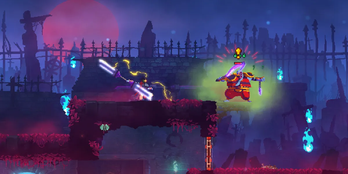 the Dead Cells Ribboned Key location