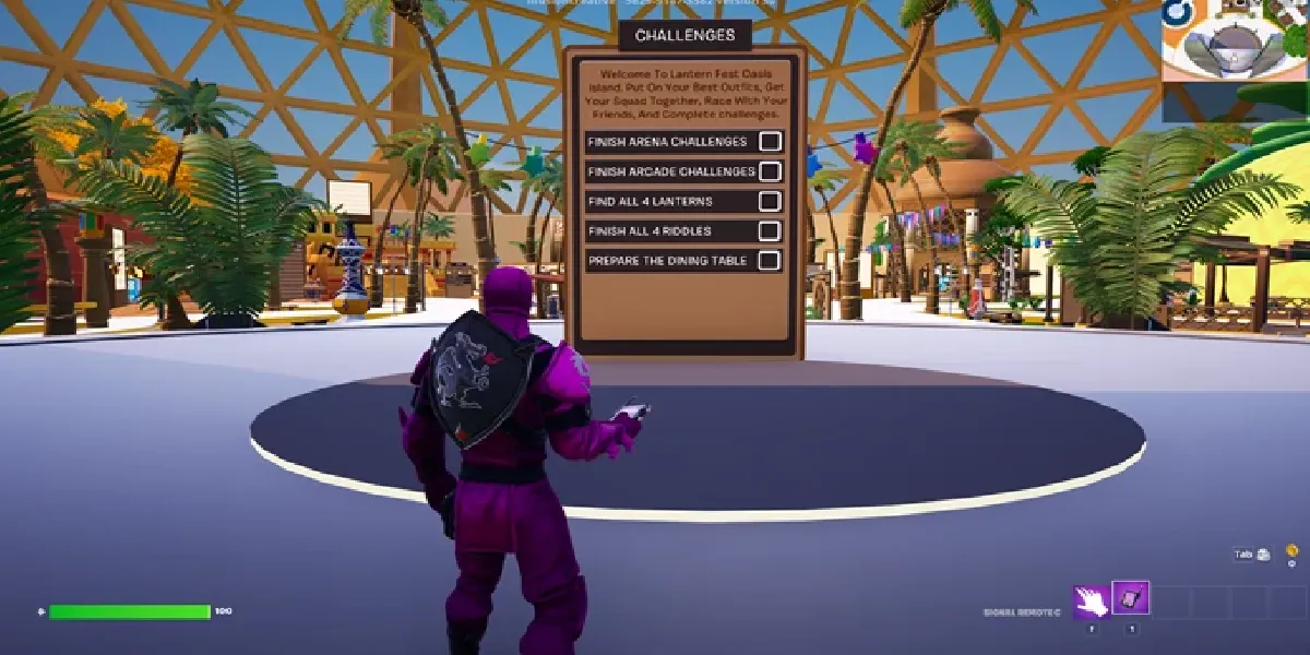 access the Fortnite Lantern Festival 2024