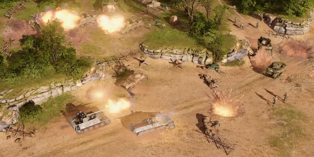 play the Multiplayer mode in Men of War 2