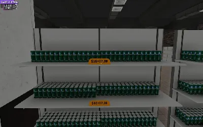 So verschieben Sie Store-Artikel in Supermarket Together