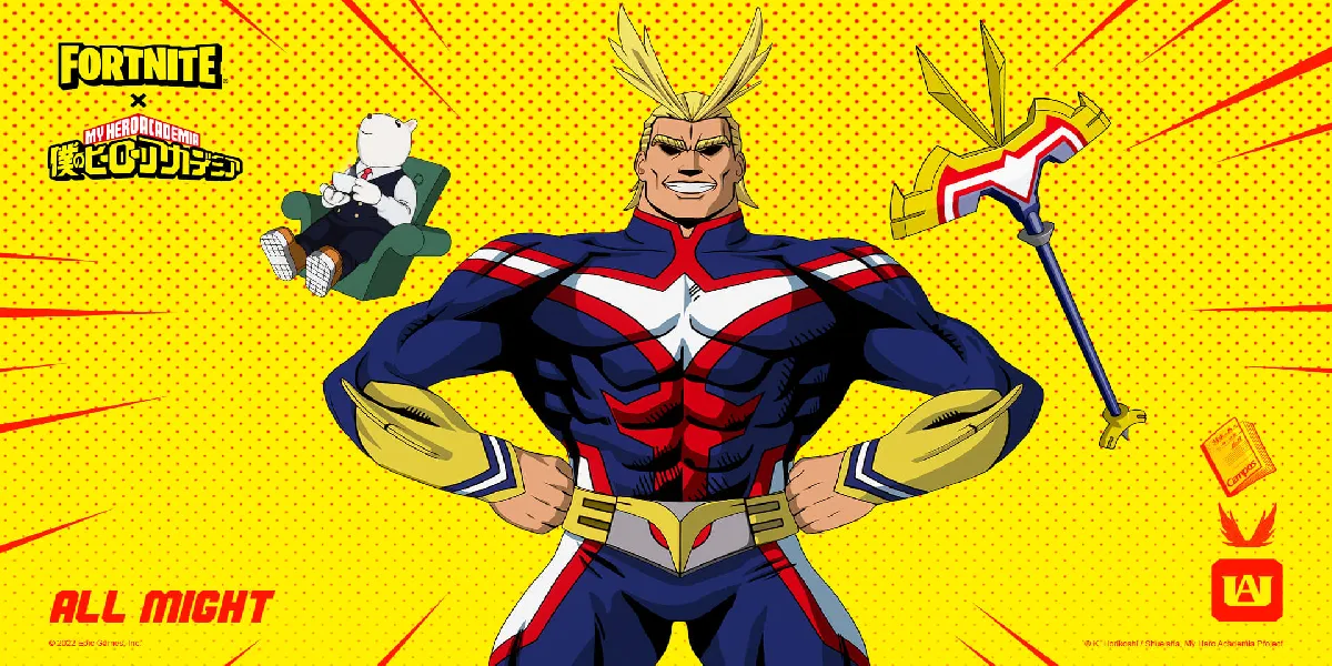 How to unlock the All Might skin in Fortnite
