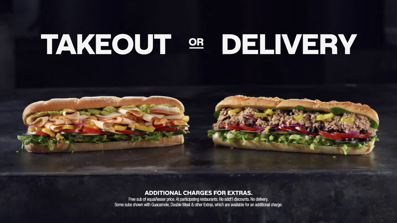 Subway Family Takeout Special Ad Commercial on TV