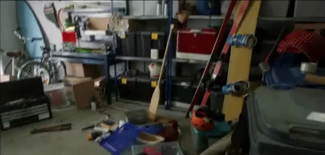  Man going in the waterfall