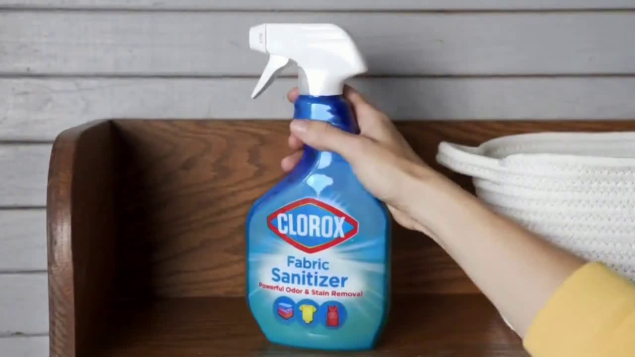 Clorox Fabric Sanitizer Kill the Smelly Bacteria Ad Commercial on TV 2020
