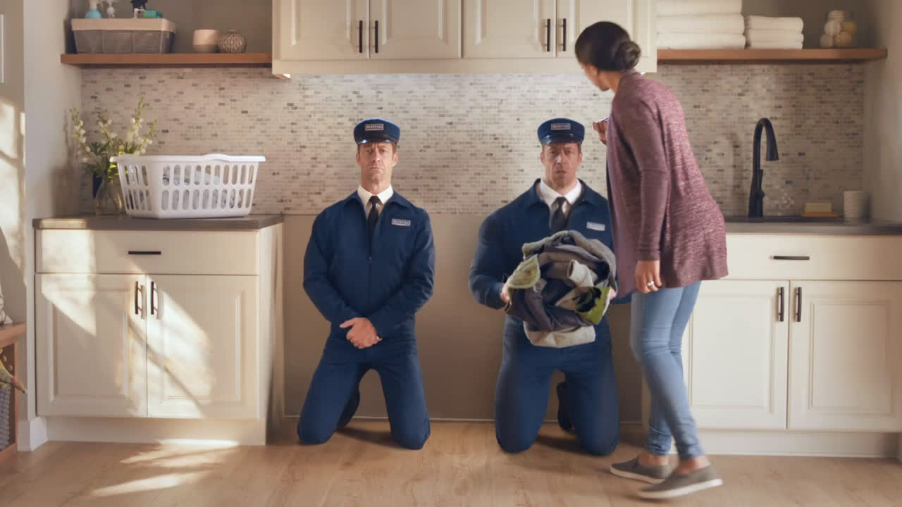 Maytag Good One Extra Power Button Maytag Man Ad Commercial on TV