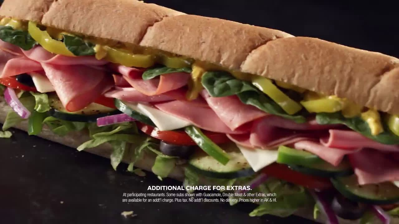 Subway 5 Footlongs When You Buy Two Ad Commercial on TV 2020