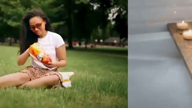  children playing in the bathroom while eating lays