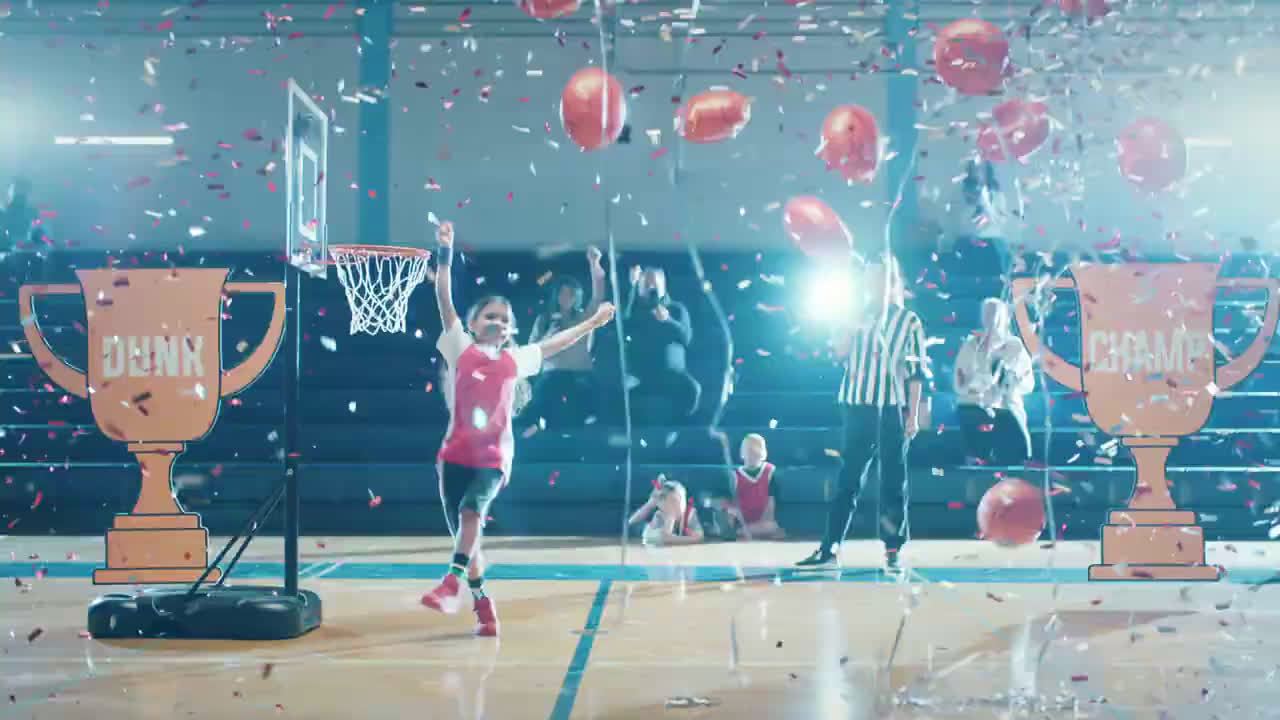 Yoplait the basketball girl Ad Commercial on TV