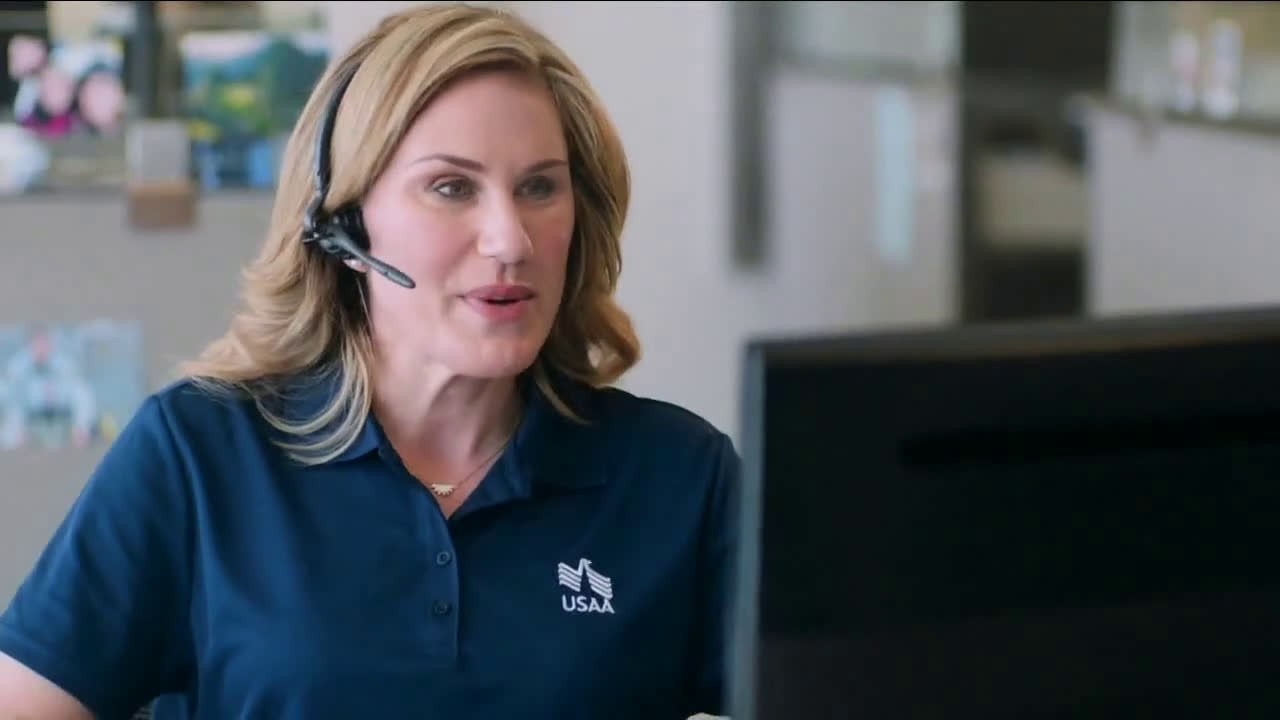 USAA Liz and Mike Ad Commercial on TV
