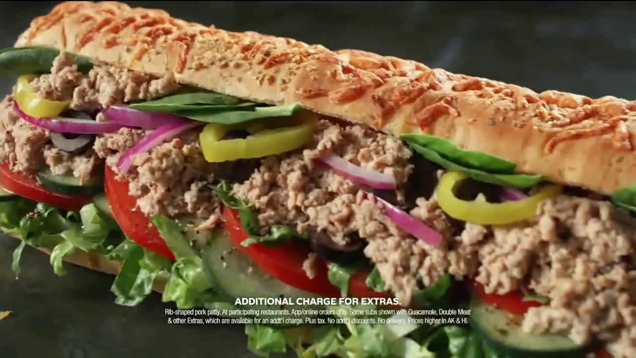  $5 Footlongs - When You Buy Two- BBQ Rib