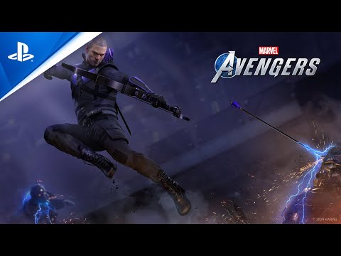  Marvel's Avengers - Hawkeye Teaser Trailer | PS4