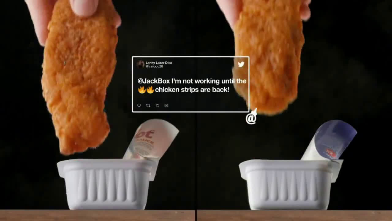Jack in the Box Spicy Chicken Strips Combo A Little Birdie Told Me Ad
