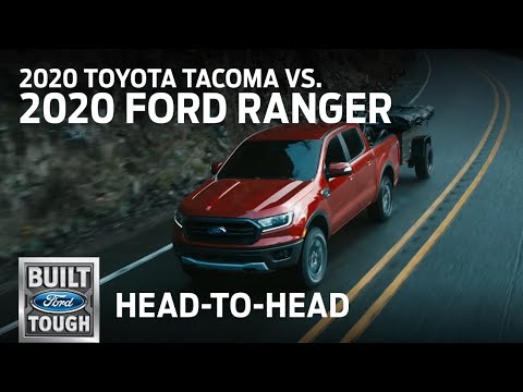  Compare the 2020 Toyota Tacoma With the 2020 Ford Ranger | Head to Head