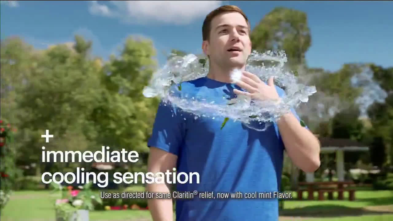 what kind of dog is in the claritin commercial