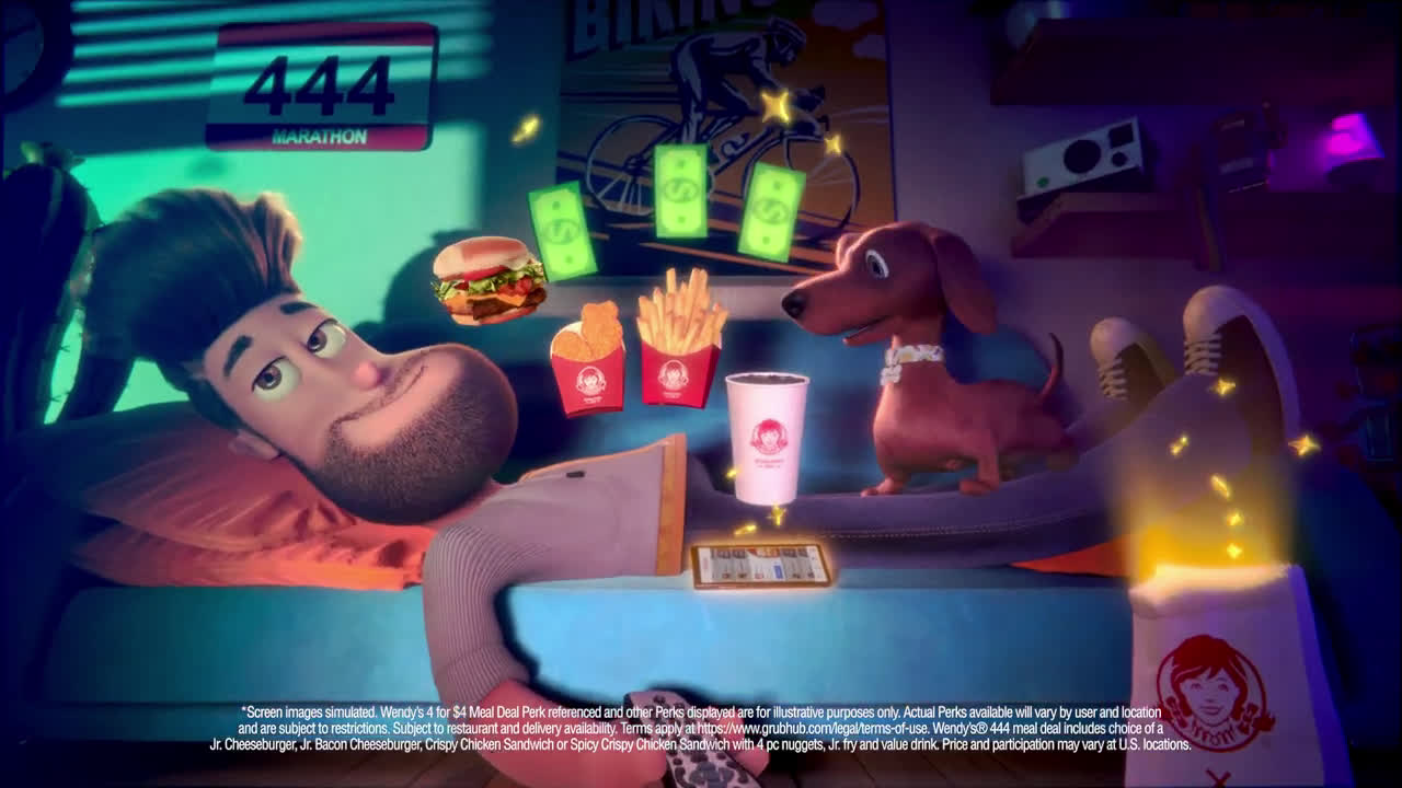 GrubHub Craving Wendy’s or Chipotle? Get rewarded Ad Commercial on TV