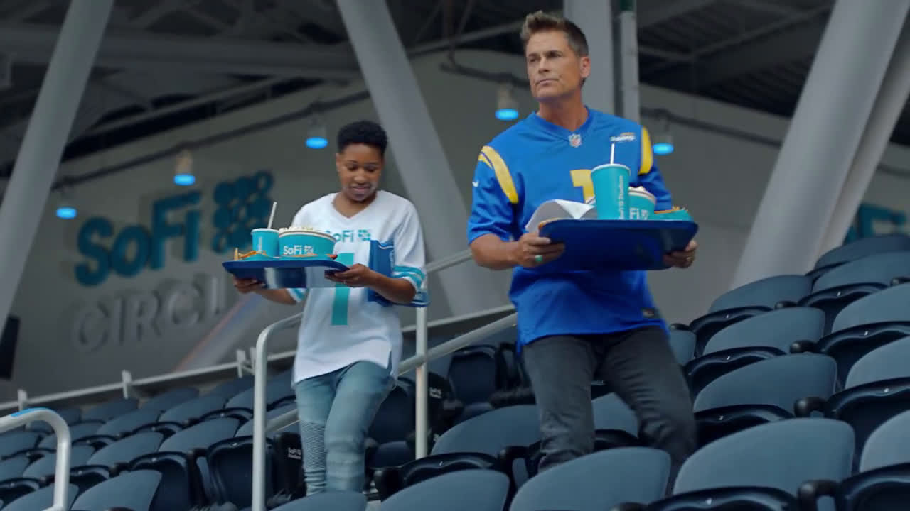 SoFi 1 Fan SoFi Stadium Tour Ad Commercial on TV