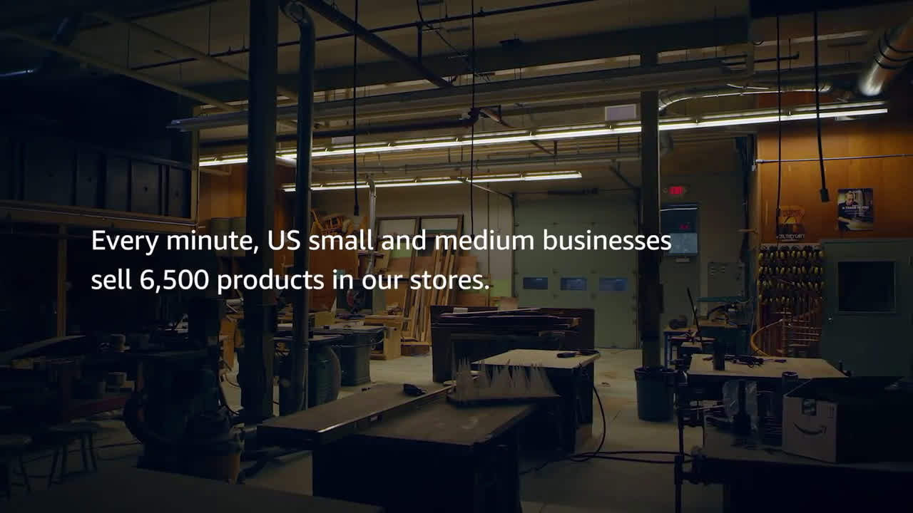 Amazon Supporting Small Businesses Ad Commercial on TV