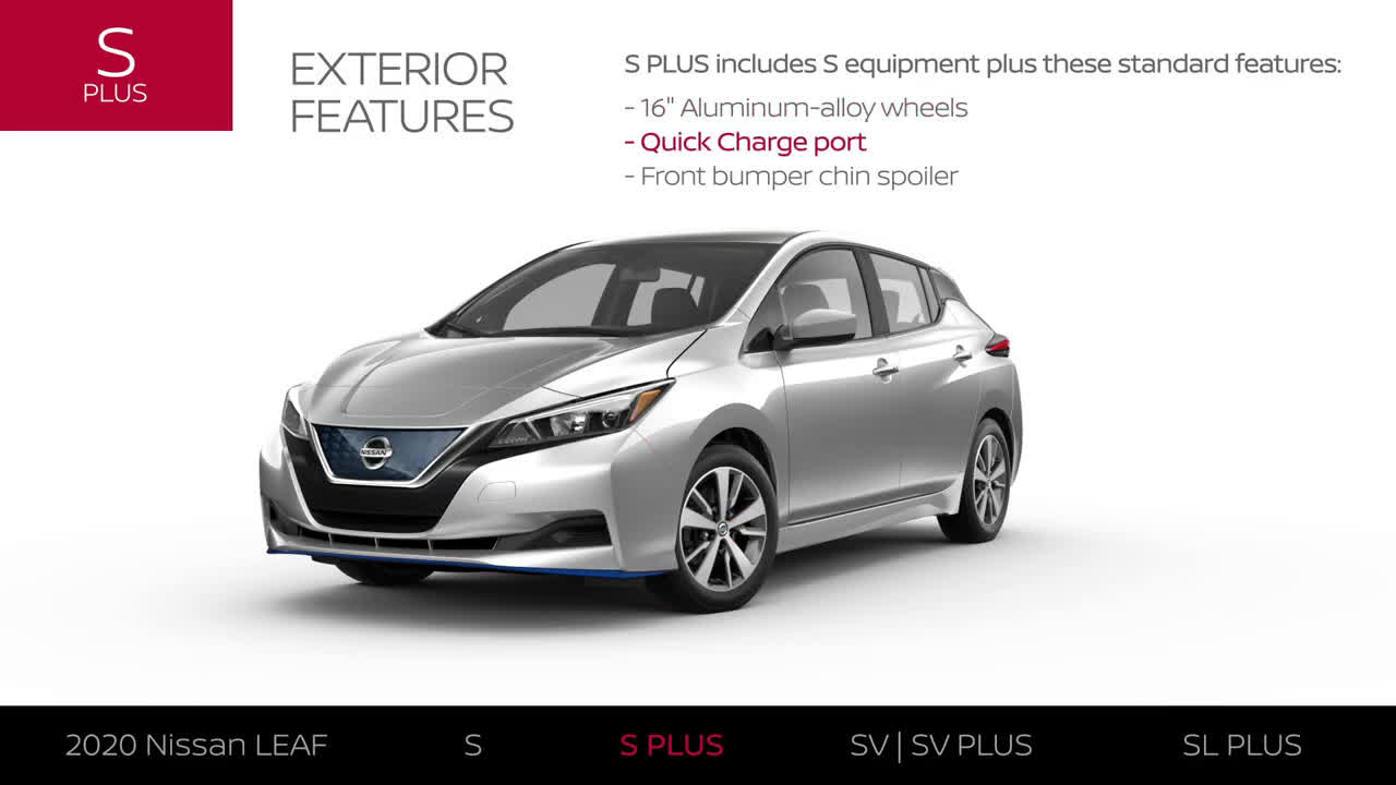  2020 Nissan LEAF S Plus Walkaround & Review