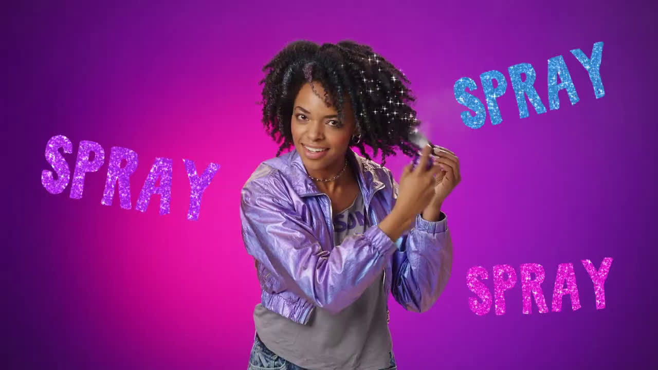 aussie Glitzy Glitter Sprays Add Some Pink, Purple or Blue Shimmer to