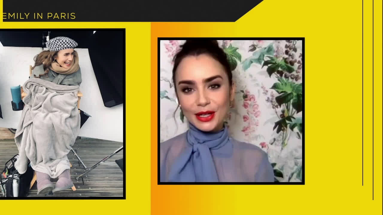  Emily in Paris Cast Reveals What's On Their Camera Roll