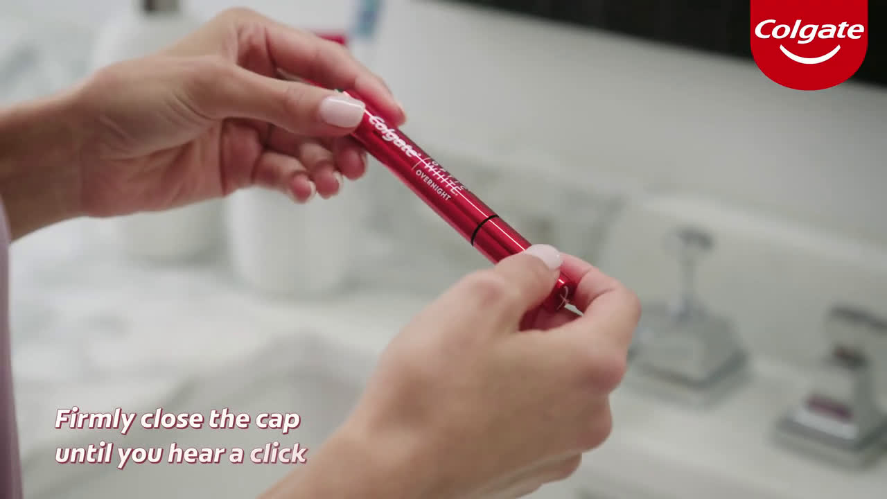 Colgate How to Clean Your Colgate Optic White Overnight Whitening Pen